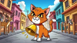 Cartoon story Rat And Cat Ki kahni | Hindi Motivationa New  Animal Ki 😱 Bell 🔔 Bandhne wali 🔥