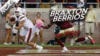Braxton Berrios Highlights vs Florida State // 8 Catches for 90 Yards, 2 TDs // 10.7.17