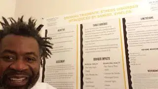 Ongoing Traumatic Stress Disorder      Introduced by Sam Shields