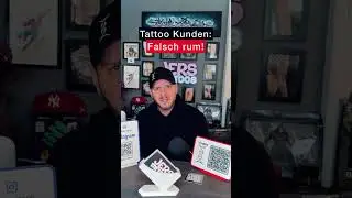 Tattoo Kunden: Falsch rum!