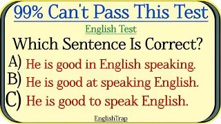 ENGLISH GRAMMAR TEST: 99% CAN'T PASS THIS TEST