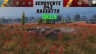 Semovente M43 Bassotto l Masacre at tier VI l World of Tanks
