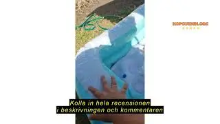 Produktrecension av Intex uppbl&aring;sbar fyrkantig plaskbass&auml;ng 86x86x25 cm, slumpm&auml;ssiga f&auml;rger (rosa e