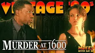 MURDER AT 1600 (1997 Review) A Capable 90s Mystery! - Vintage 90s #27