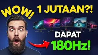 Top 10 Rekomendasi Monitor 27 Inch Harga 1 Jutaan di 2025: Dari Gaming 180Hz sampai Desain Grafis!