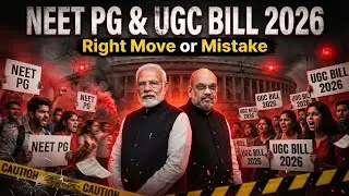  UGC Bill 2026 & NEET PG Crisis  Explained | What Students Must Know