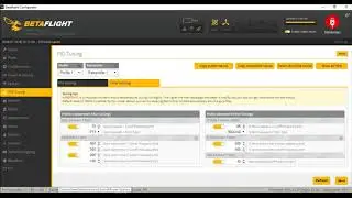 Betaflight 3.2.4 Setup Trifecta 295mm Tricopter