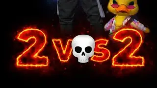 2 VS 2  Free fire gone wrong☠️
