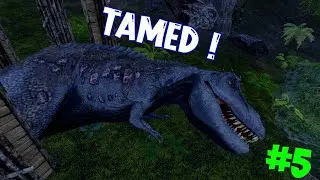 ARK SURVIVAL EVOLVED :-  TAME REX WITH TRAP | Solo Survival | episode:- 5 Hindi