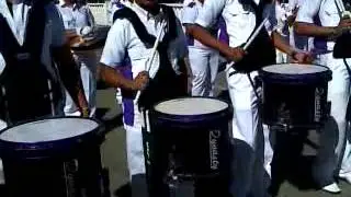 Leones marching band in the stone, the kids arent