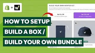 How to Set Up Build-a-Box Bundles in #Shopify | Wizio: Bundle Free Gift Upsell App