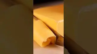 You&rsquo;ll Watch This Cutting ASMR Again & Again 😍 Butter Sheet Precision Cut.