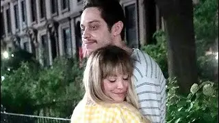 Kaley Cuoco Hugs Pete Davidson While Filming New Movie After His Reported Split From Phoebe Dynevor