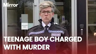 Police statement as teenage boy charged with murder of nine year old Aria Thorpe