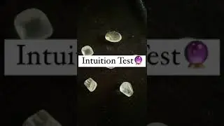 DOES YOUR INTUITION WORK? 🔮Intuition test game!  #shorts #crystals