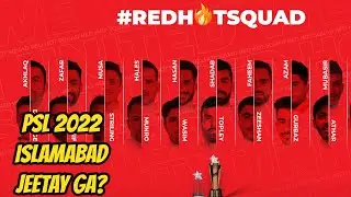PSL 2022 Islamabad United Detailed Squad Detailed Analysis | PSL7 Islamabad United Squad