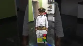community helper  traffic police  by LKG boy