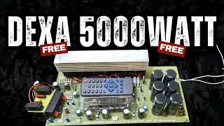 DEXA 5000WATT AUDIO BOARD 🤑|| DEXA DX-999 STEREO  BOARD || FREE FREE