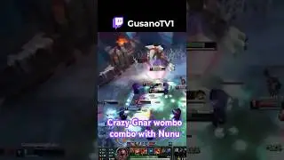 WOMBO COMBO #leagueoflegends #aram #gnar #nunu