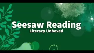 Seesaw Reading- Fluency