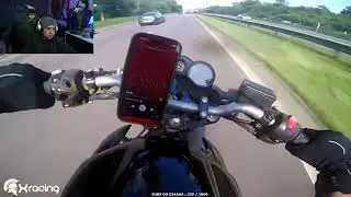 CORINGA REAGINDO AS PIORES QUEDAS DE MOTOS XRACING!