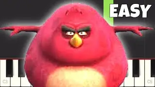 I'm Da Biggest Bird - EASY Piano Tutorial