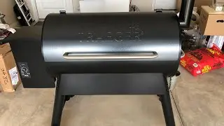 Выдержка в пеллетной коптильне Traeger Pro Series 34