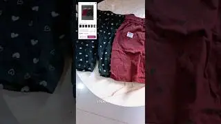 Unboxing Casual Trendy Women's Cotton Shorts from Meesho! #shorts #unboxing #meesho
