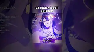 C2 Raiden is still a top DPS! #genshinimpact #hoyoverse