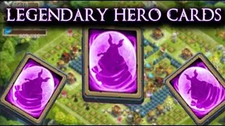 Castle Clash: Opening 17 Legendary Hero Cards
