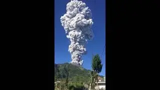 Gunung Merapi meletus terbaru 2018