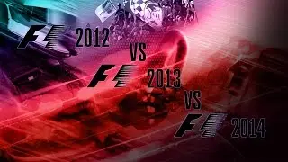 F1 2014 vs F1 2013 vs F1 2012 - Graphics & Sound (Sahara Force India @ Monza)