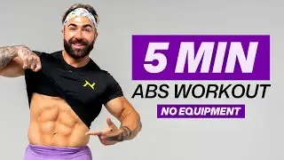 5-МИНУТНАЯ ТРЕНИРОВКА ДЛЯ 6 КУПИКОВ ПРЕССА!