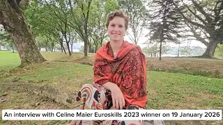 🎥 Interview with Celine Maier &ndash; EuroSkills 2023 Champion 🏆 from Switzerland 🇨🇭 on 19 January 2026