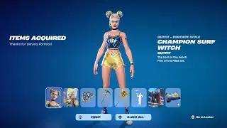 FNCS CHAMPION SURF WITCH SKIN RELEASE DATE IN FORTNITE ITEM SHOP!