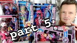 EPIC MONSTER HIGH DOLL COLLECTION PART 5: Swim Dance Art Class I Heart Shoes Accessories Scaremester