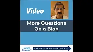 More questions on a blog