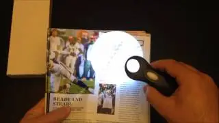 3x Bright LED Handheld Magnifier with 5x Bifocal Lens Review