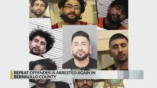 Repeat offender is arrested again in Bernalillo County