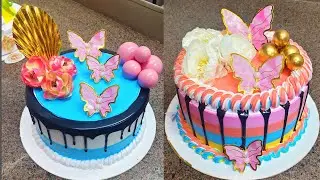 Quick & Easy Cake Decorating/Most Satisfying Chocolate Cake Decorating/Yummy Cake Decorating 