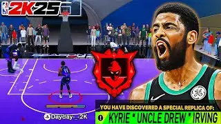 This KYRIE IRVING Build is a PURE HOOPER 🏀 in NBA 2K25 🔥🔥🔥