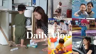 daily vlog ✿ ｜90后媽媽帶娃日常👶｜Port Dickson 一日遊🏝️｜Bebefinn見面會🐻