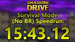 Smashing Drive (GCN/XBOX) - Survival Mode (No Bonus Routes) Speedrun In 15:43.12