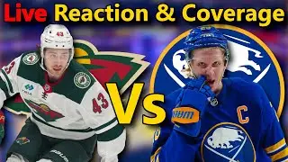 Something Has To Give&hellip; Wild vs Sabres LIVE Reaction & Play-By-Play