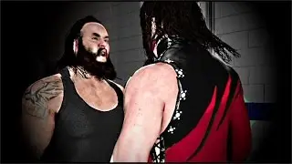 WWE 2k KANE (1998) vs Braun Strowman !! (BACKSTAGE BRAWL) WWE 2K17 Gameplay (XB1/PS4)