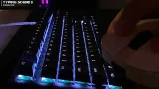HyperX Alloy Origins Core Aqua Switches (PBT Keycaps) | Typing Sound Test