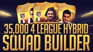 FIFA 15│35K FANTASTIC 4 LEAGUE HYBRID SQUAD BUILDER!