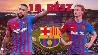 |LIVE| FIFA 22 - BARCELONA KARRIER M&Oacute;D - 18. r&eacute;sz