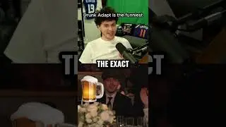 Nut reveals Drunk Adapt story at the streamer awards after party 😭