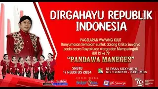 LIVE WAYANG KULIT DALANG KI EKO SUWARYO LAKON PANDAWA MANEGES